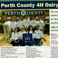 Perth County 4H Dairy Team